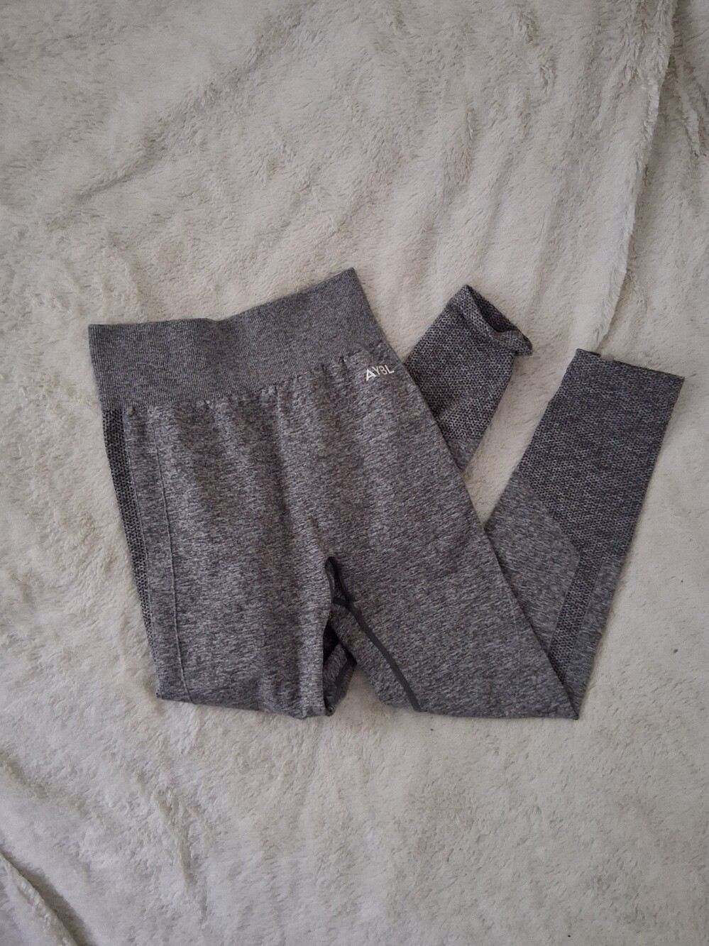 Butt Lifting Gray Seamless Gym Leggings